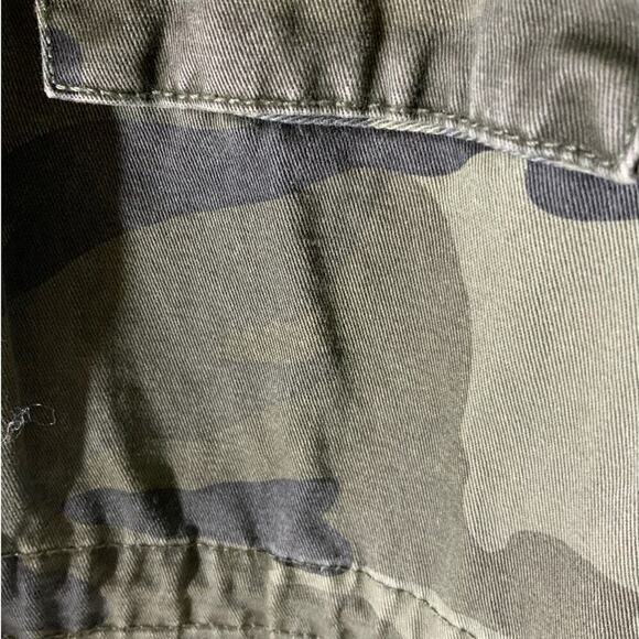 41 Hawthorn Camo Jacket Women Size Medium Zip Snap Long Sleeve Drawstring Waist - Picture 7 of 9